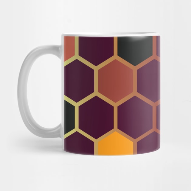 Honeycomb Seamless Pattern 001#002 by jeeneecraftz